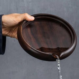 Thuyền Trà, Đế Kê Ấm Tử Sa Bằng Tre Cao Cấp